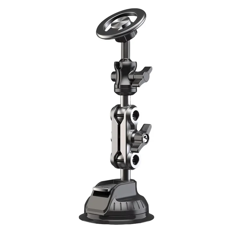 Soporte Magnético para Teléfono en Coche con Rotación de 360 Grados, Soporte con Ventosa para Salpicadero y Parabrisas