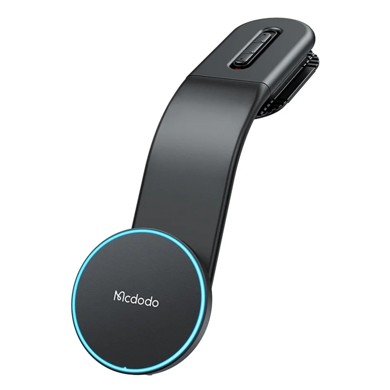 MCDODO CH-6290 MagiGo Pro Magnetic Car Holder 15W Fast Charging Station Wireless Charger Bendable Mount for Dashboard - Black
