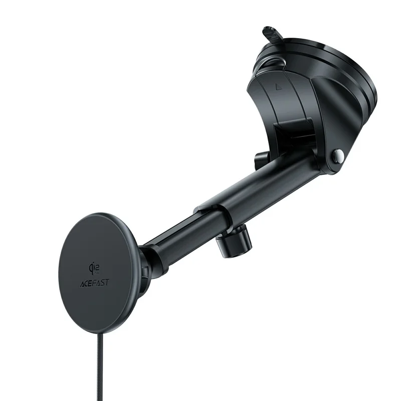 ACEFAST E52 Qi2 25W Magnetic Wireless Charging Car Holder for Dashboard Car Mount Charger - Black