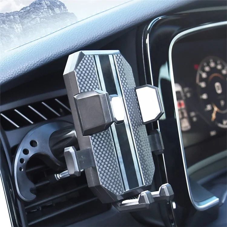C229 Horn Shape Car Air Outlet Mount Auto Lock Mobile Phone Holder