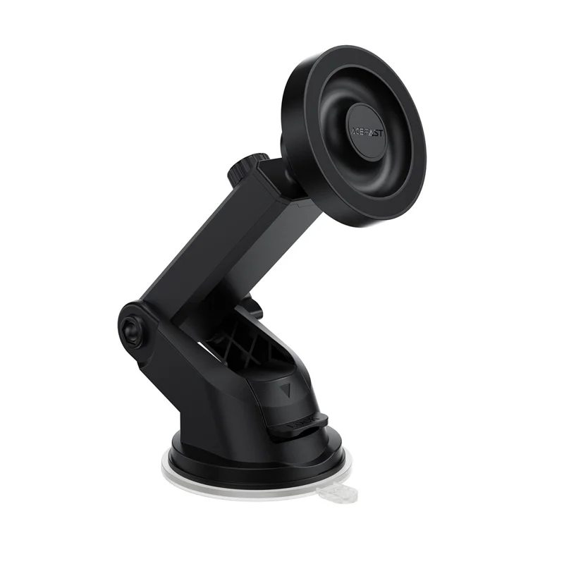 ACEFAST D75 Magnetic Car Phone Mount Telescopic Arm Suction Cup Holder for Dashboard Windshield - Black