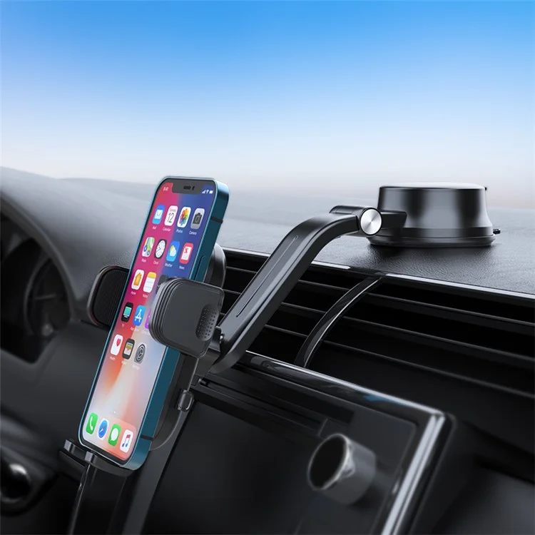 Car Dashboard Suction Cup Mobile Phone Holder Stand 360 Degrees Rotatable Bracket