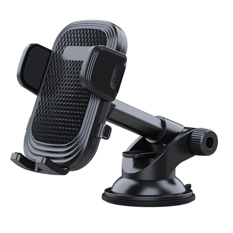 Adjustable Car Phone Holder Rotation Mobile Phone Clamp Mount for Dashboard Windshield