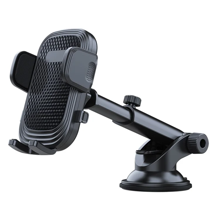 Rotatable Car Dashboard Windshield Mobile Phone Telescopic Arm Holder Stand Suction Cup Bracket