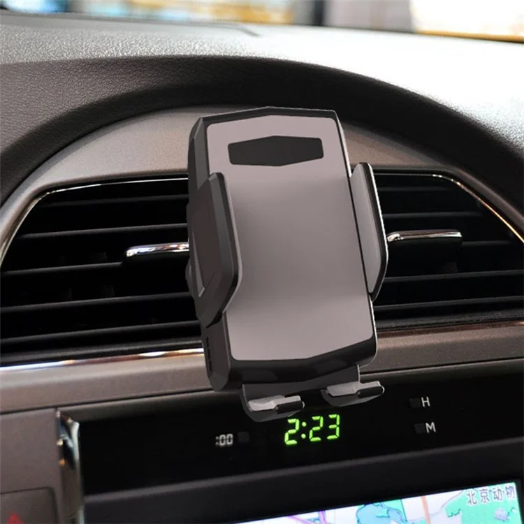 A080+X158 Universal Hook Type Car Air Outlet Phone Holder 360 Degrees Rotatable Bracket