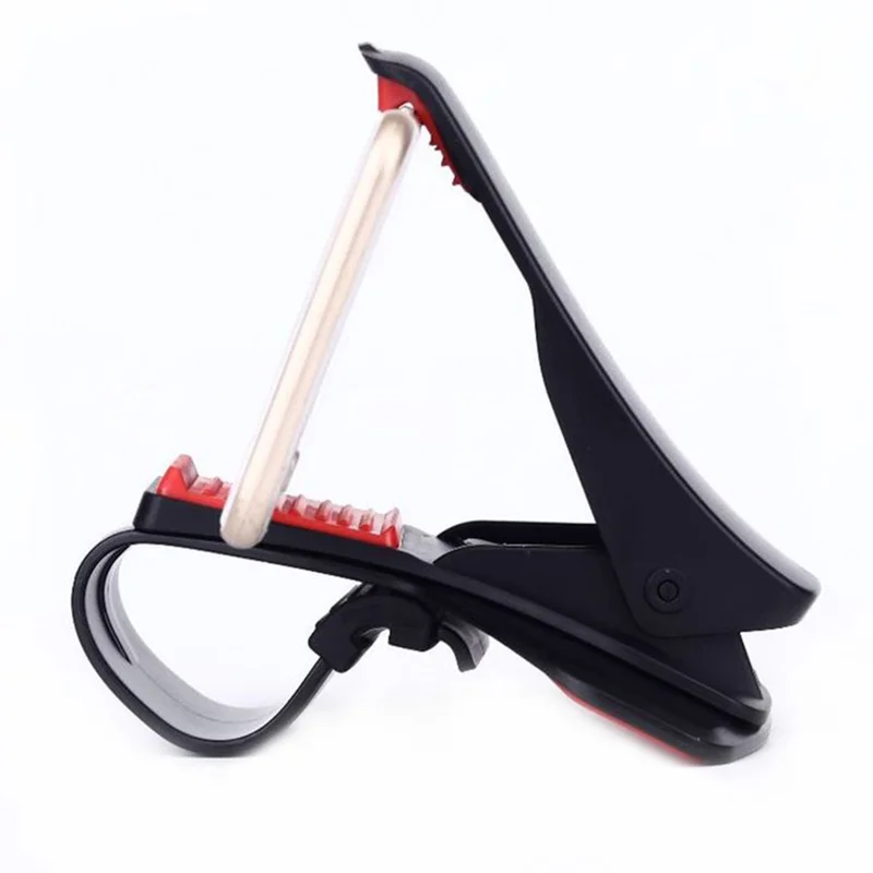 Universal Clip-On Car HUD Dashboard Mount Phone Holder Clamp Non-slip Stand