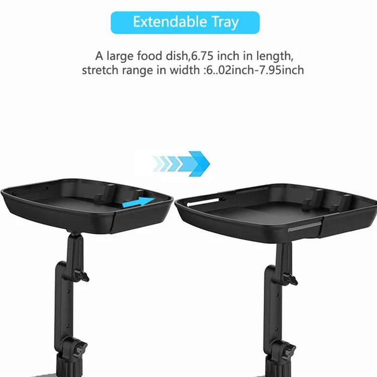 Coche Comida Mesa Bebida Bandeja de Alimentos Soporte Móvil Teléfono Giratorio Telescópico Soporte para Taza de Coche