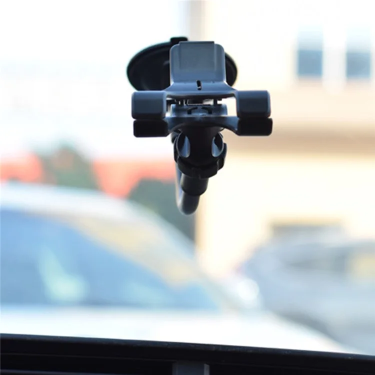 W011 Car Smartphone Bracket Bendable Arm Windshield Dashboard Sucker Mount Cell Phone Holder - Style A