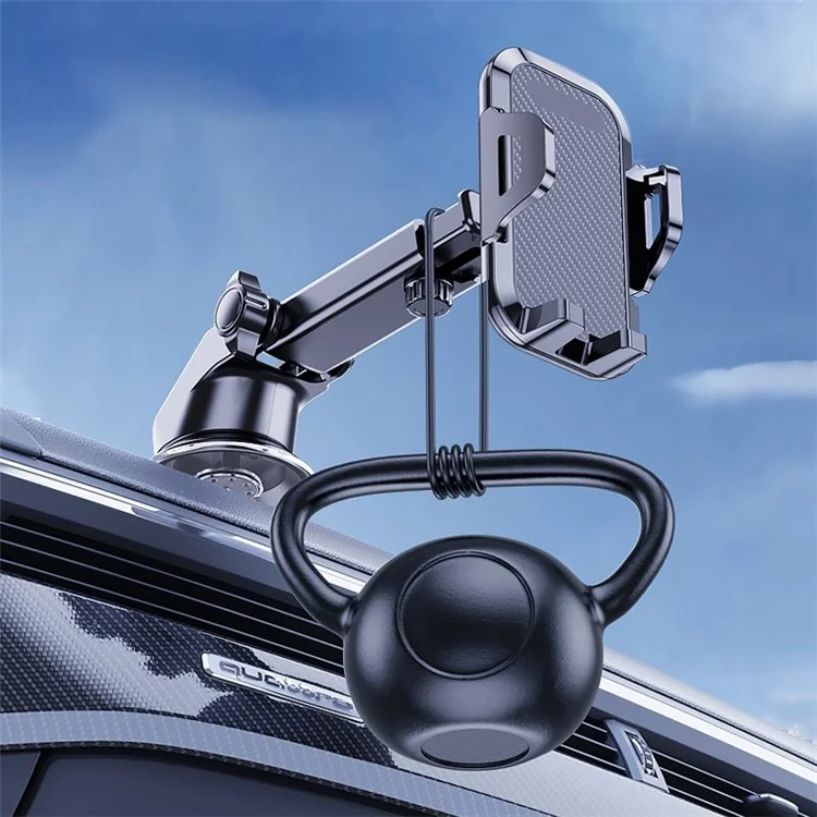 XP019 Car Dashboard Windshield Mount Suction Cup Phone Holder Telescopic Arm Bracket Stand
