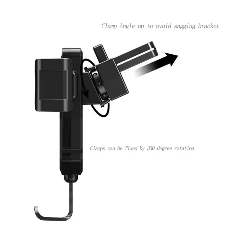 Porta Del Telefono Per Auto a 360 Gradi Ruota Air Mount Clip Support Fracet Per Smartphone