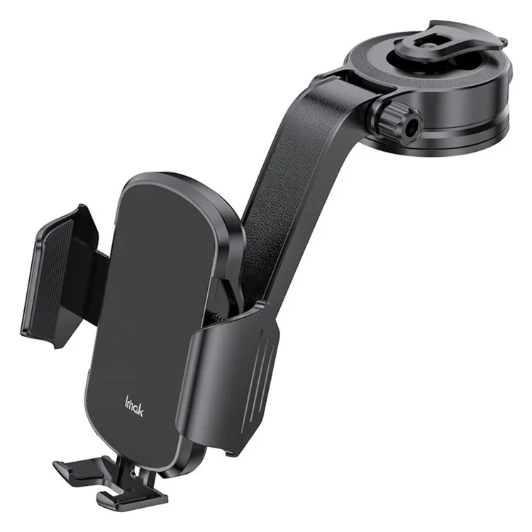 IMAK J1-X5A Dashboard Clip Car Holder 360-Degree Rotating Vehicle Phone Mount Anti-Shock Adjustable Phone Clip with Silicone Mat