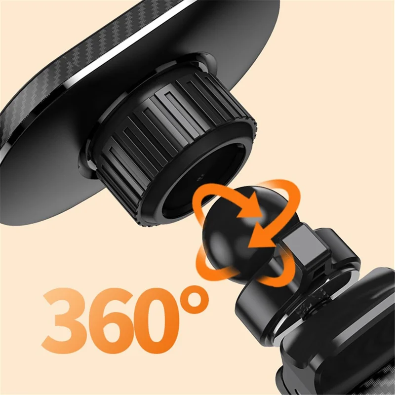 ZOS-B076 Magnetic Car Phone Mount Vehicle Air Vent Phone Holder 360-Degree Rotating Magnetic Stand