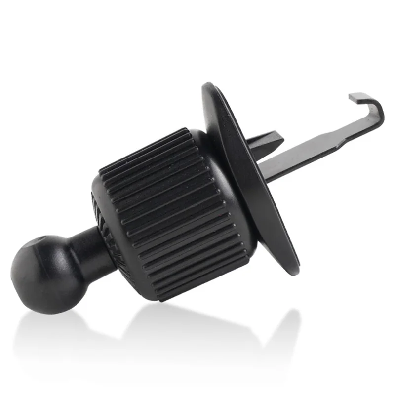 Car Air Vent Mount Magnetic Phone Holder Stand 360 Degrees Rotating Cellphone Bracket with 2 Magnetic Sheets - Black