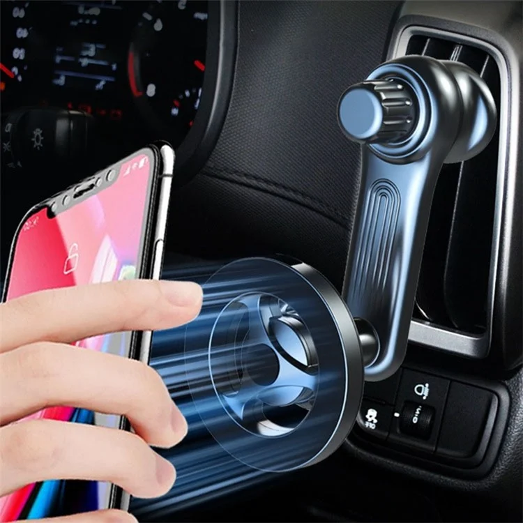 Car Phone Holder Compatible with MagSafe N52 Strong Magnet Air Vent Extension Rod Cellphone Support 17mm Ball Head Mobile Phone Bracket