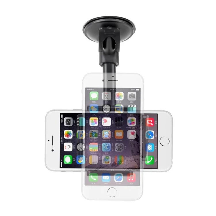 LP-3B Car Windshield Sucker Mount Phone Tablet Holder Long Rod Rotatable Cellphone Bracket