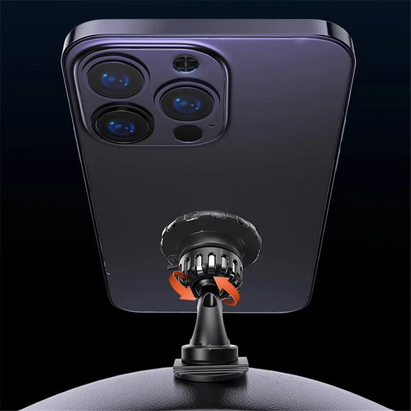 YESIDO C153 Adhesive Car Dashboard Phone Holder Magnetic Rotatable Phone Bracket with Air Vent Clip