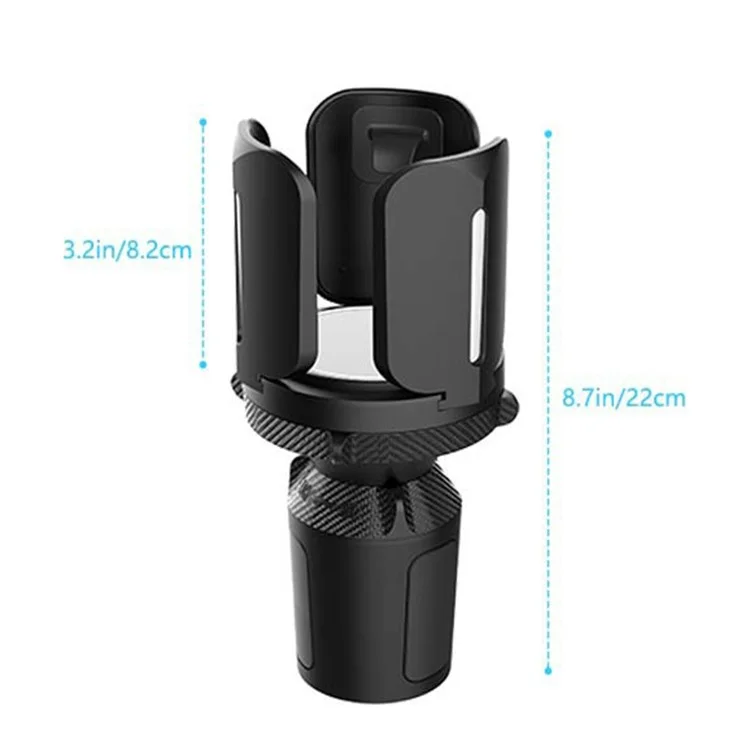 Soporte Portabotellas Desmontable para Coche B14, Soporte de Almacenamiento para Bebidas y Botellas en el Vehículo