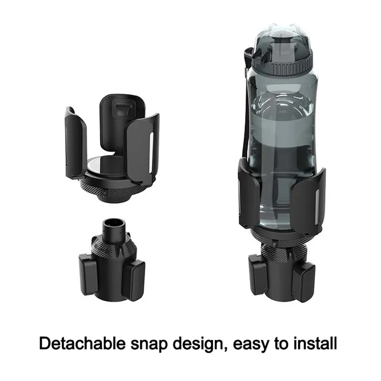 Soporte Portabotellas Desmontable para Coche B14, Soporte de Almacenamiento para Bebidas y Botellas en el Vehículo