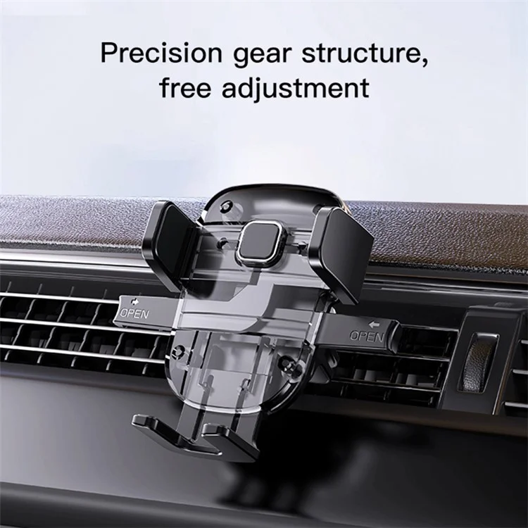 YESIDO C162 Air Outlet Car Phone Holder Bracket 360 Degree Rotatable Cellphone Stand
