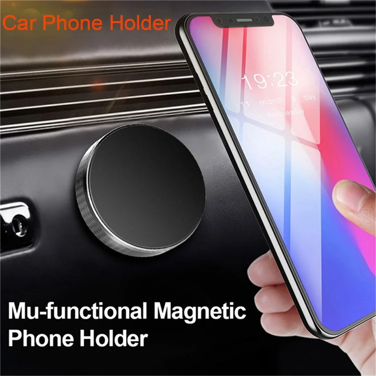 ZHILANG C06 Magnetic Phone Holder Air Vent Phone Mount Stand for Car - Gold
