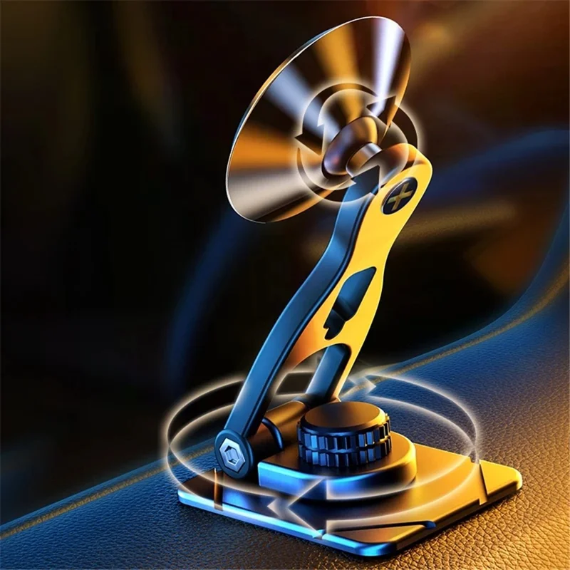 ZHILANG CA5 Car Suspension Screen 360 Degree Rotatable Adhesive Mount Magnetic Phone Holder