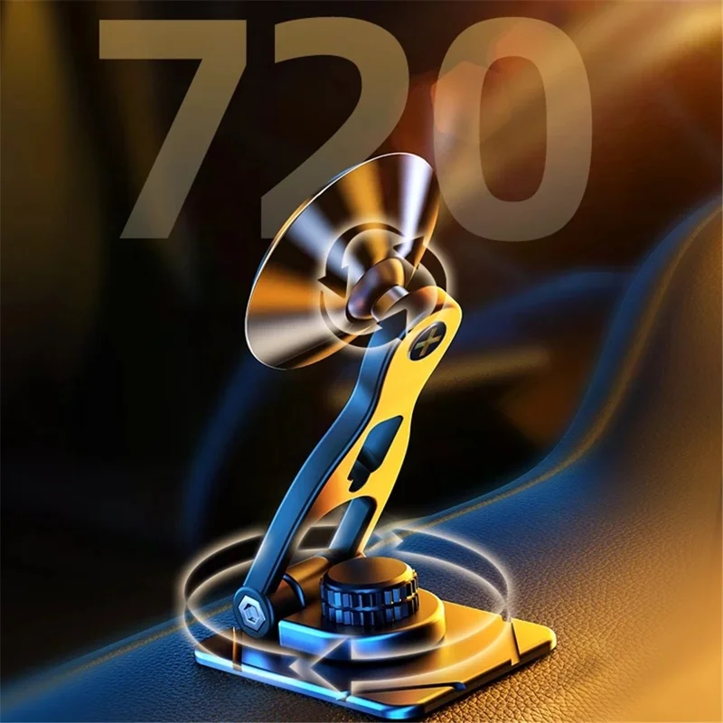 ZHILANG CA5 Car Suspension Screen 360 Degree Rotatable Adhesive Mount Magnetic Phone Holder