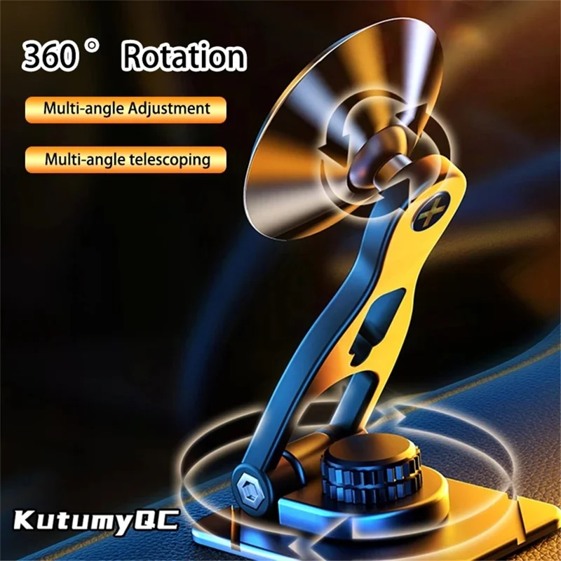 ZHILANG CA5 Car Suspension Screen 360 Degree Rotatable Adhesive Mount Magnetic Phone Holder