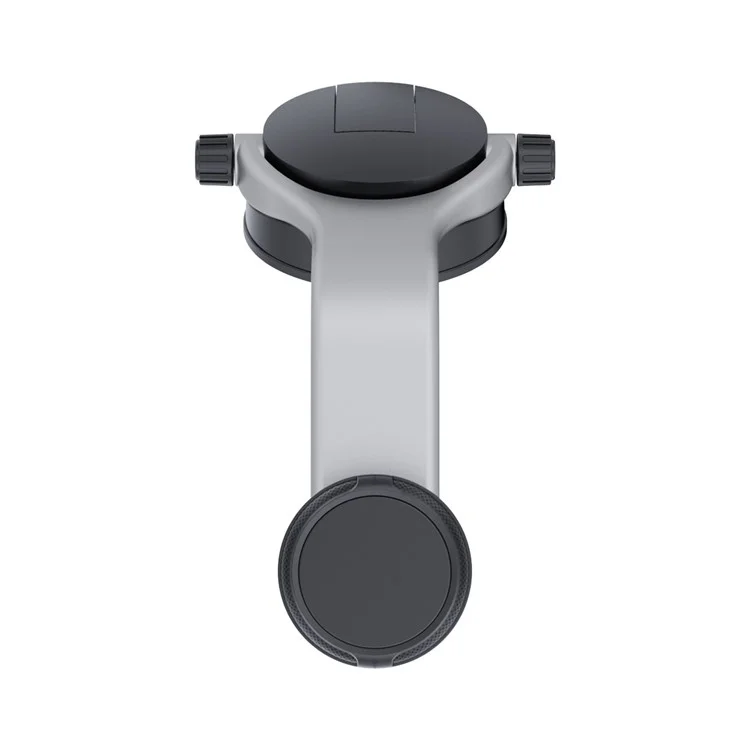 206-C Car Windshield Dashboard Phone Holder ABS+Silicone+Magnet Suction Cup Rotary Cellphone Stand Bracket