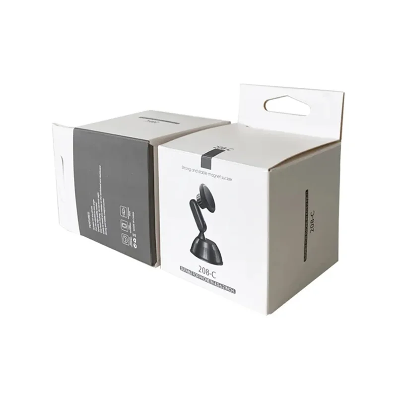 208-C Magnetic Phone Holder Car Windshield Dashboard Suction Cup Adjustable Rotary Cellphone Stand