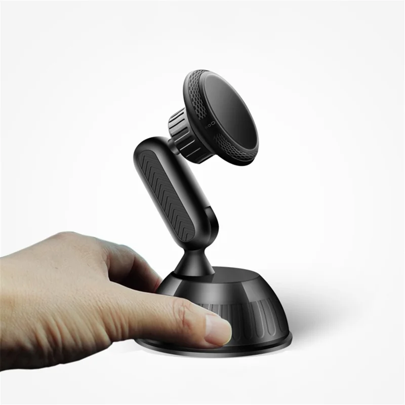 208-C Magnetic Phone Holder Car Windshield Dashboard Suction Cup Adjustable Rotary Cellphone Stand