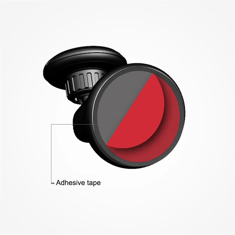 208-C Magnetic Phone Holder Car Windshield Dashboard Suction Cup Adjustable Rotary Cellphone Stand