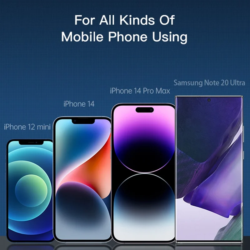 YESIDO C174 Car Dashboard Windshield Telescopic Arm Phone Holder ABS Rotatable Suction Cup Bracket