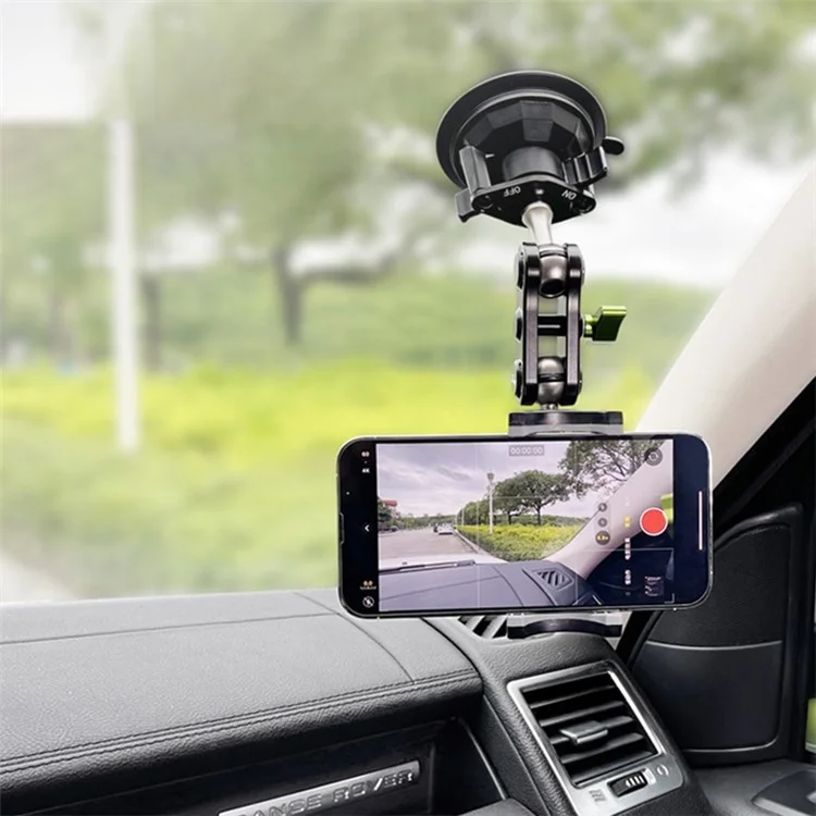 LANPARTE SC-B2 Suction Cup Base with Ball for Vehicle Windshields - 20mm Ball