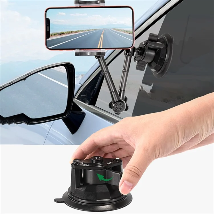LANPARTE SC-B2 Suction Cup Base with Ball for Vehicle Windshields - 20mm Ball
