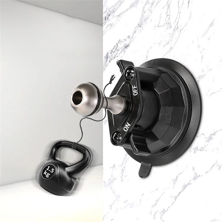 LANPARTE SC-B2 Suction Cup Base with Ball for Vehicle Windshields - 20mm Ball