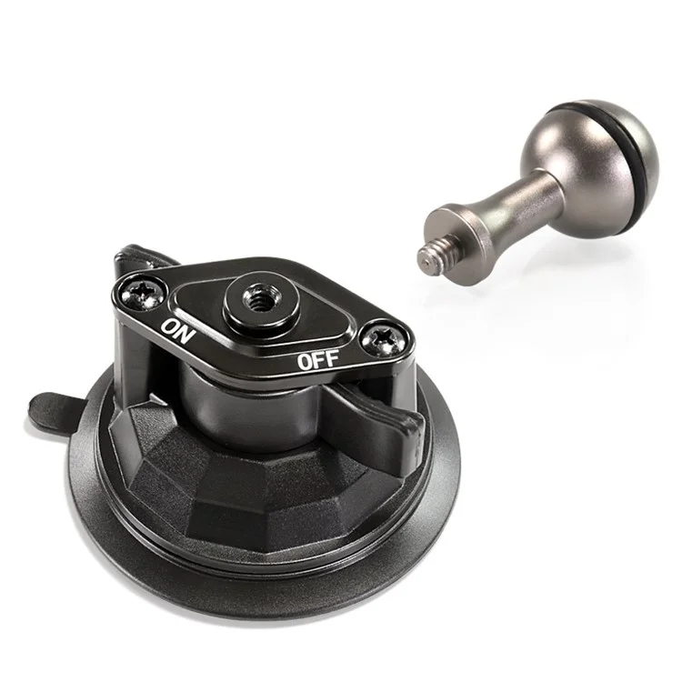 LANPARTE SC-B2 Suction Cup Base with Ball for Vehicle Windshields - 20mm Ball