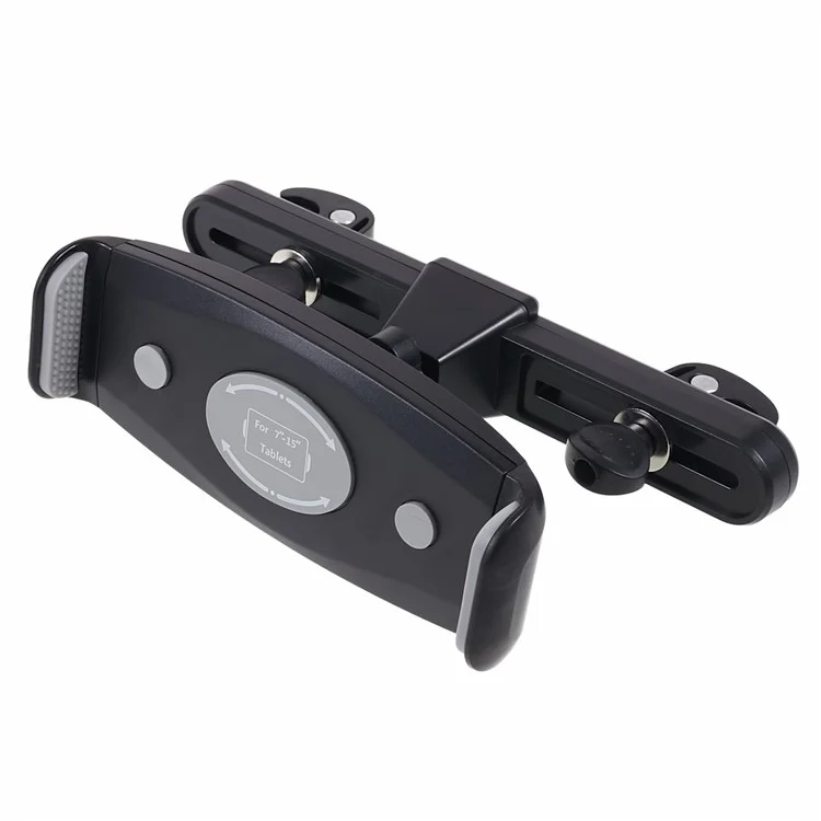 H53+C82 Auto Headrest Mount Tablet Holder Car Seat Stand Cradle for 7-15" Tablets