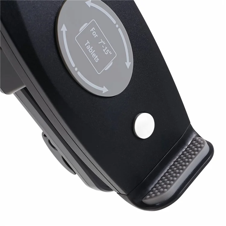 H53+C82 Auto Headrest Mount Tablet Holder Car Seat Stand Cradle for 7-15" Tablets