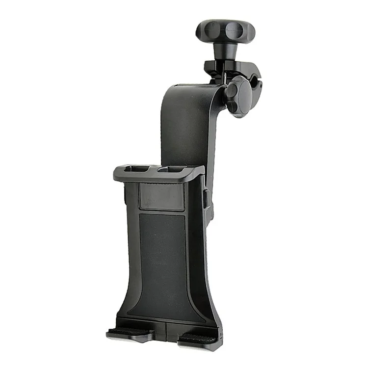 095 Car Seat Back ABS 4-12inch Phone Tablet Holder 360-Degree Rotation Car Headrest Mount Phone Bracket