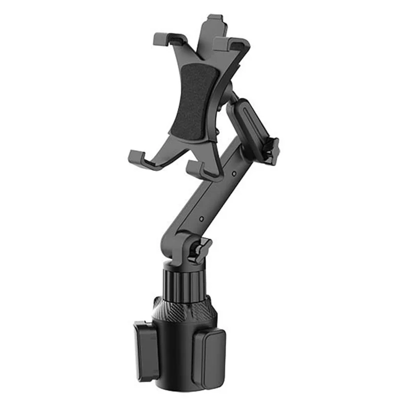 CUP-B17 Car Cup Holder Tablet Mount Universal Long Neck Car Cup Mini PC Holder 2 Shaft Rotating Tablets Car Mount