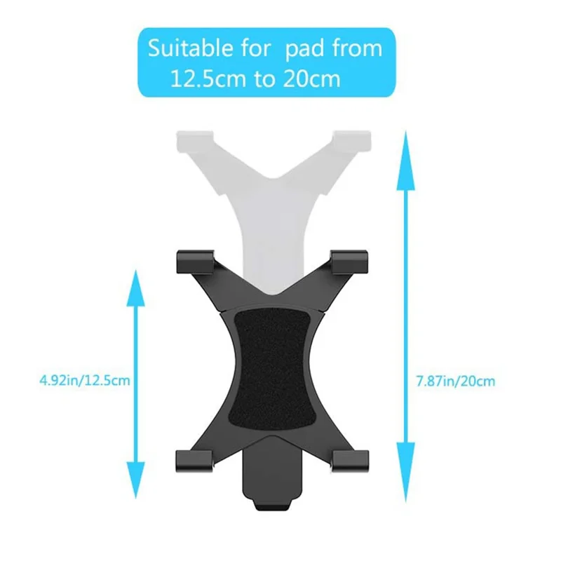 CUP-B17 Car Cup Holder Tablet Mount Universal Long Neck Car Cup Mini PC Holder 2 Shaft Rotating Tablets Car Mount