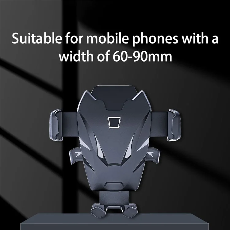 D39+105 Suction Cup Base Telescopic Arm Automatic Clamp Car Phone Holder Bracket with Air Vent Clip