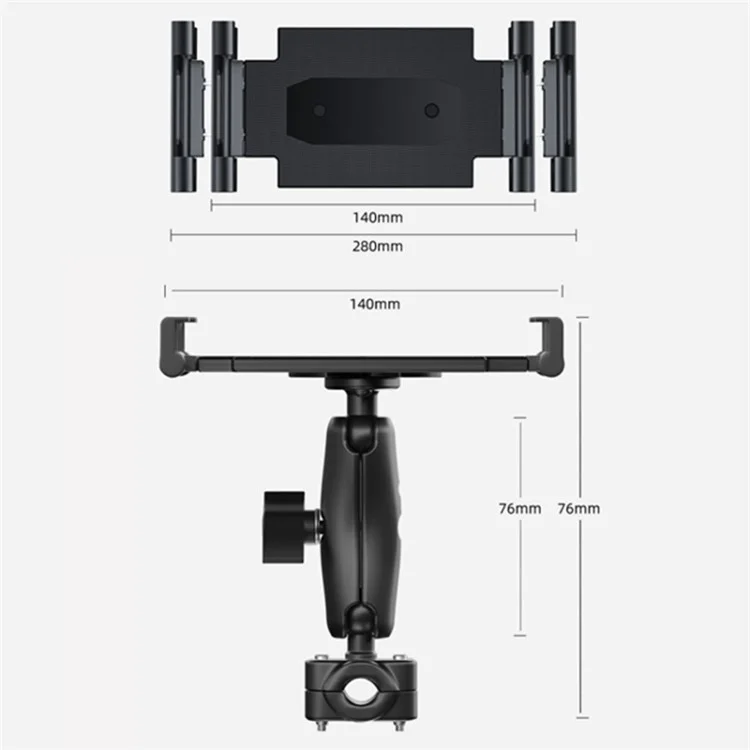Car Seat Back Plastic Phone Holder Rotating Car Headrest Tablet Mount Compatible with 4.7-11 inch Cellphone, Tablets