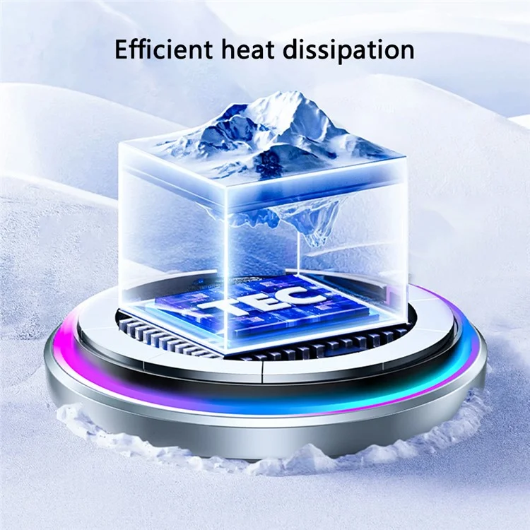 YESIDO C292 15W Magnetic Wireless Charger Cellphone Holder Bracket with Ambient Light