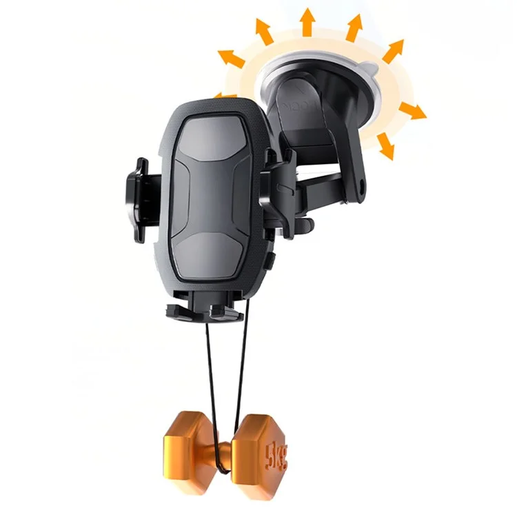 HB-06C-01M Sucker Phone Holder for Car Center Console Suction Cup Car Phone Mount Stand