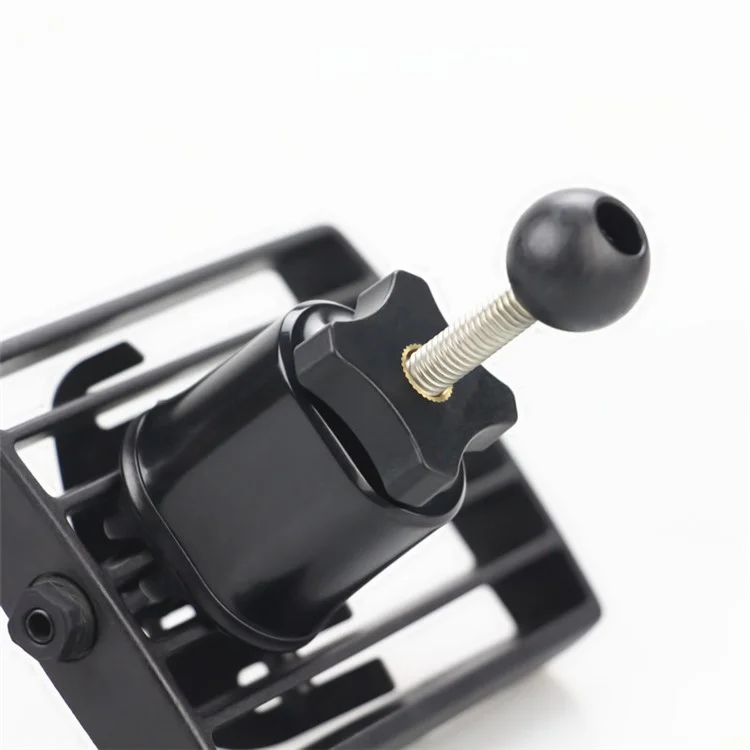 L102 17mm Plastic Ball Head Car Air Vent Hook Type Mount Base Vehicle Phone Holder Accessory
