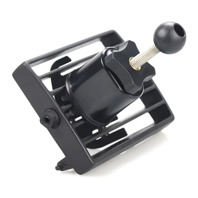 L102 17mm Plastic Ball Head Car Air Vent Hook Type Mount Base Vehicle Phone Holder Accessory
