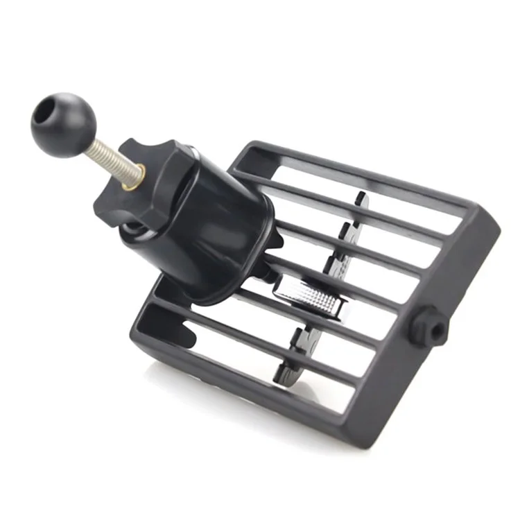 L102 17mm Plastic Ball Head Car Air Vent Hook Type Mount Base Vehicle Phone Holder Accessory