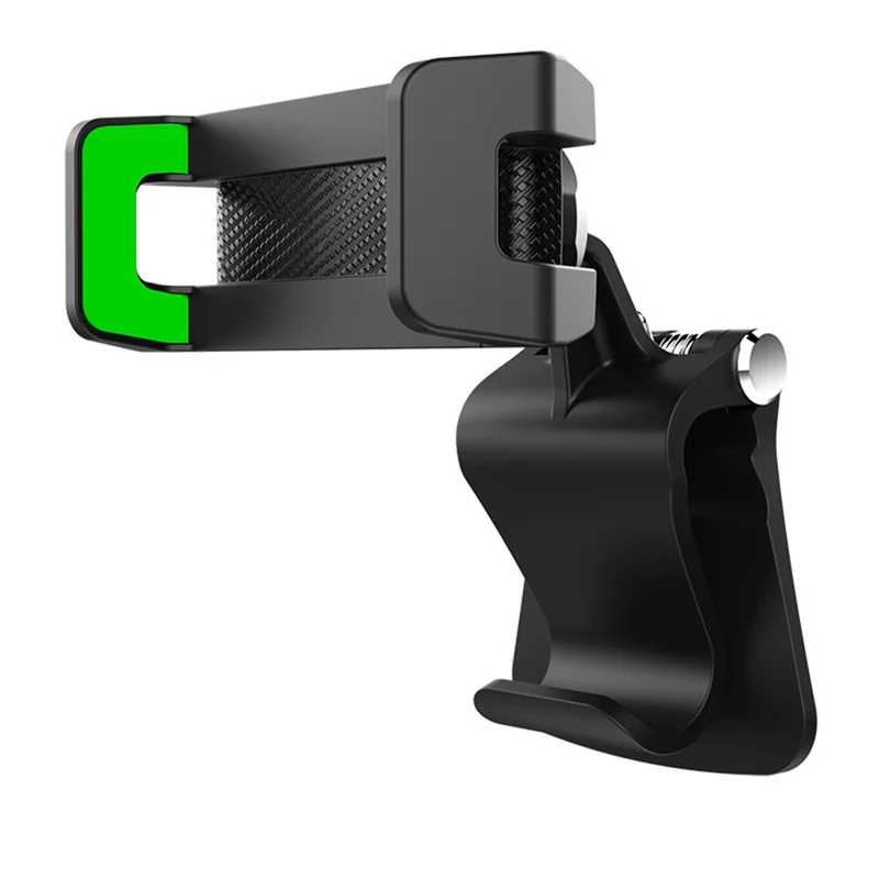Multi-functional Clip-on Car Back Seat Mobile Phone Holder Bracket Hook Hanger - Green