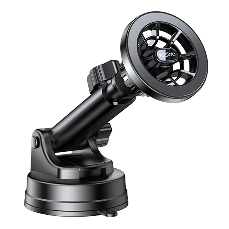 YESIDO C158 Ring Shape Magnetic Car Sucker Mount Mobile Phone Holder with Air Outlet Clip